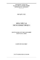 động viên tại trung tâm kỹ thuật 3