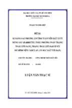 So sánh hai phương án tính toán nền đất dưới móng sâu (barrette) theo phương pháp trạng thái giới hạn i, trạng thái giới hạn ii với mô hình nền  camclay (cơ học đất tới hạn)