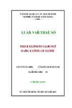 Thiết kế phom giày dép bằng kỹ thuật ngược 