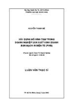 Xây dựng mô hình tqm trong doanh nghiệp sản xuất kinh doanh bản mạch in điện tử (pwb)