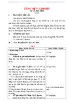 Giáo án tiếng việt 1 kỳ 1 cánh diều hay