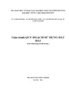 Quy hoạch sử dụng đất