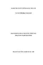 Quản lý nhà nước về đất đai