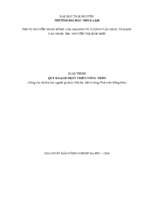 Giáo trình quy hoạch phát triển nông thô