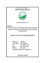 Kết quả công tác cấp giấy chứng nhận quyền sử dụng đất tại phường chùa hang, thành phố thái nguyên, tỉnh thái nguyên năm 2019