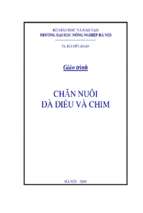 Chăn nuôi đà điểu và chim
