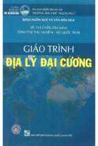 Giáo trình địa lý đại cương (khoa ngôn ngữ và văn hóa nga)