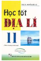 Học tốt địa lí 11  theo chương trình mới (tái bản lần 1)