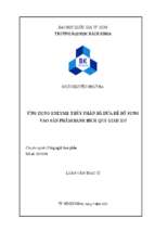 ứng dụng enzyme thủy phân bã dứa để bổ sung vào sản phẩm bánh bích quy giàu xơ