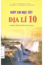 Giúp em học tốt địa lí 10