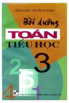 Bồi dưỡng toán tiểu học 3