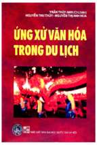 ứng xử văn hoá trong du lịch