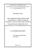 Sử dụng cách tiếp cận dựa trên năng lực để phát triển một khóa học viết dành cho các kỹ sư tại viện năng lượng nguyên tử việt nam​
