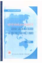 Một số vấn đề quan hệ quốc tế chính sách đối ngoại và ngoại giao của việt nam tập 1
