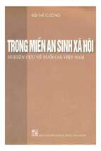 Trong miền an sinh xã hội  nghiên cứu về tuổi già việt nam