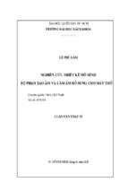 Nghiên cứu thiết kế mô hình bộ phận tạo ẩm và làm ẩm bổ sung cho máy thở