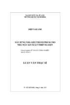Xây dựng nhà kho thành phẩm cho nhà máy sản xuất thiết bị điện