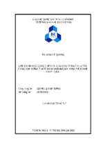 Lựa chọn nhà cung cấp vật liệu cho tổng thầu thi công xây dựng tại tp. hcm sử dụng mô hình tích hợp fahp gra