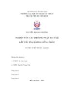 Nghiên cứu các phương pháp đa tỉ lệ kết cấu tấm không đồng nhât