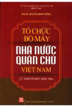 Tổ chức bộ máy nhà nước quân chủ việt nam (từ năm 939 đến năm 1884)