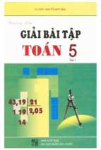 Hướng dẫn giải bài tập toán 5. tập 1