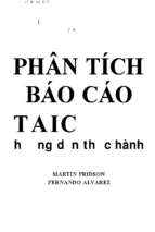 Giáo trình phân tích báo cáo tài chính hướng dẫn thực hành martin fridson, fernando alvarez