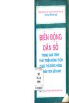 Biến động dân số trong quá trình phát triển nông thôn châu thổ sông hồng từ năm 1976 đến nay