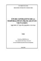 Nghiên cứu đối chiếu tính thời gian trong tiếng việt và tiếng pháp áp dụng phương pháp tiếp cận ngữ dụng ngữ nghĩa học