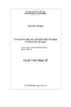 ứng dụng trụ đất xi măng để ổn định tường vây hố đào 