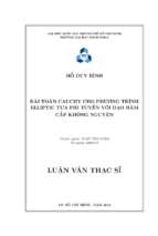 Bài toán cauchy cho phương trình elliptic tựa phi tuyến với đạo hàm cấp không nguyên