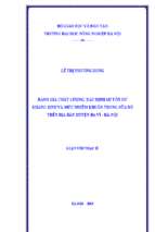 đánh giá chất lượng, xác định sự tồn dư kháng sinh và mức nhiễm khuẩn trong sữa bò trên địa bàn huyện ba vì   hà nội