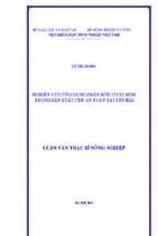 Nghiên cứu ứng dụng phân hữu cơ vi sinh trong sản xuất chè an toàn tại yên bái