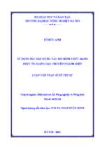 Sử dụng plc xây dựng các mô hình thực hành phục vụ giảng dạy chuyên nghành điện