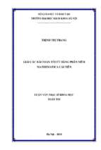 Giải các bài toán tối ưu bằng phần mềm mathematica cải tiến