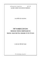 Luận án tiến sĩ thử nghiệm lâm sàng nhằm dự phòng nhiễm khuẩn trong thai trưởng thành có ối vỡ non