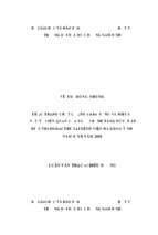 Thực trạng chất lượng cuộc sống và một số yếu tố liên quan của người bệnh tăng huyết áp điều trị ngoại trú tại bệnh viện đa khoa tỉnh nam định năm 2018