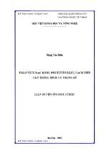 Phân tích dao động phi tuyến bằng cách tiếp cận trung bình có trọng số analysis of nonlinear vibration by weighted averaging approach