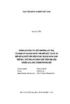 đánh giá công tác bồi thường, hỗ trợ, tái định cư khi nhà nước thu hồi đất tại dự án bến đỗ xe buýt yên viên và dự án xây dựng khu thể dục, thể thao xã ninh hiệp trên địa bàn huyện gia lâm, thành phố hà nội  