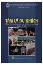 Tâm lý du khách  giáo trình dành cho sinh viên đại học cao đẳng ngành du lịch  phan thị dung
