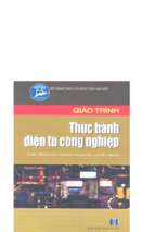 Giáo trình thực hành điện tử công nghiệp  dùng trong các trường thcn