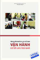 Tiêu chuẩn nghề du lịch việt nam   vận hành cơ sở lưu trú nhỏ 