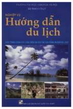 Nghiệp vụ hướng dẫn du lịch  giáo trình dành cho sinh viên đại học và cao đẳng ngành du lịch