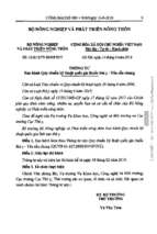 Thông tư  ban hành quy chuẩn kỹ thuật quốc gia thú y yêu cầu chung