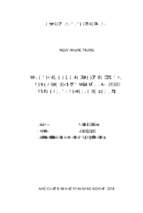 đánh giá tình hình thực hiện phương án quy hoạch sử dụng đất đến năm 2020 quận hoàng mai, thành phố hà nội  