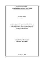 Nghiên cứu nâng cao tính tác động chọn lọc của các recloser trên lộ 373e13.2 điện lực lộc bình tỉnh lạng sơn
