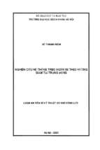 Nghiên cứu hệ thống treo đoàn xe theo hướng giảm tải trọng động. (research on suspension of the semi trailer truck in the orient reducing dynamic wheel load)