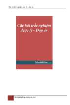 Câu hỏi trắc nghiệm dược   lý (có đáp án)doc.