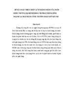 Hoàn thiện chiến lược khách hàng của ngân hàng thương mại để mở rộng thị phần trong kinh doanh tại ngân hàng công thương hoàn kiếm hà nội   tài liệu, ebook, giáo trình