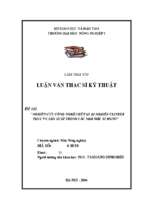 Nghiên cứu công nghệ chế tạo bi nghiền clinker phục vụ sản xuất trong các nhà máy xi măng