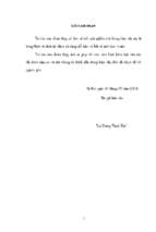 Thực trạng và một số giải pháp nhằm thúc đẩy tiêu thụ gỗ trụ mỏ tại công ty lâm nông nghiệp đông bắc bắc giang